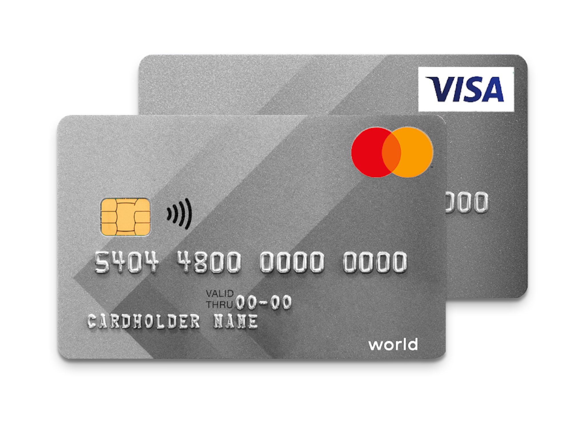 Visa/Mastercard Silber Kreditkarte | Viseca Card Services